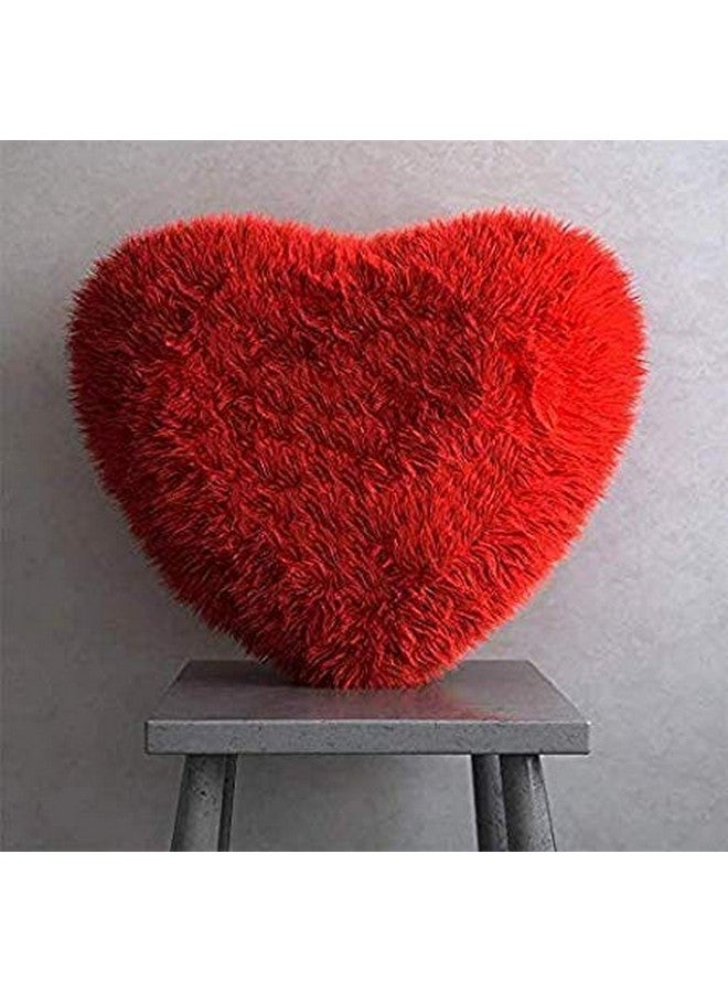 I Love You Heart Cushion Stuffed Soft Plush Toy Gifts For Wedding Anniversary Birthday Valentine'S Day (Color: Red Size: 18 Cm)