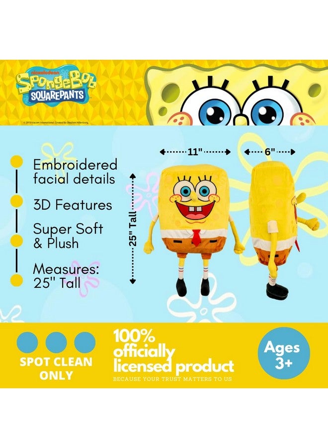 Collectibles Spongebob Squarepants Kidult Bedding Super Soft Plush Cuddle Pillow Buddy One Size (Official Licensed Product)