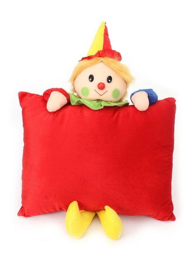 Stuffed Soft Jocker Cushion Toy Pillow Car (Size: 33 Cm Color: Red)