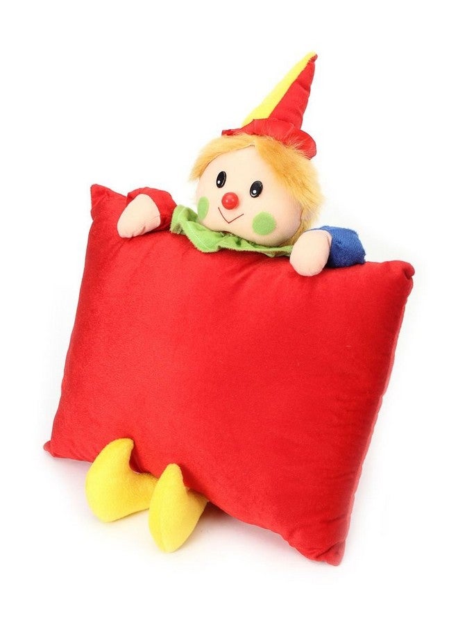 Stuffed Soft Jocker Cushion Toy Pillow Car (Size: 33 Cm Color: Red)