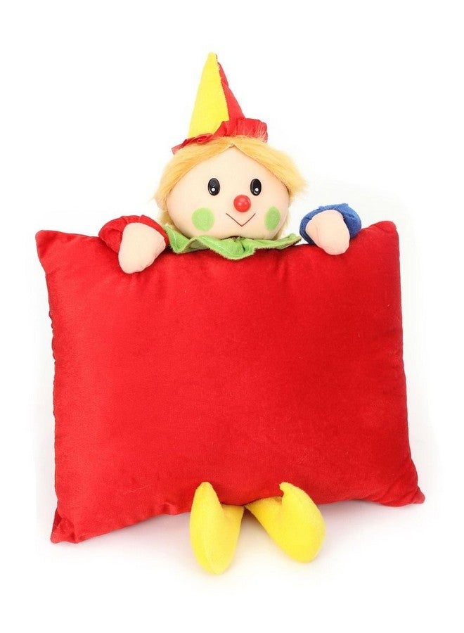 Stuffed Soft Jocker Cushion Toy Pillow Car (Size: 33 Cm Color: Red)