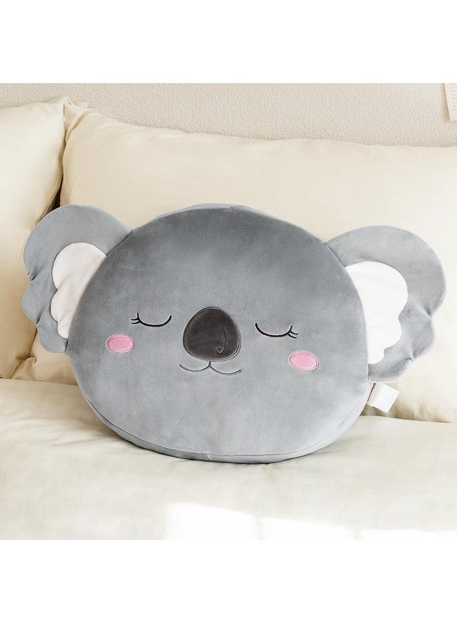 Kids Pillow Koala Plush Pillows Soft Toy Girl Gifts Gray 15 Inches