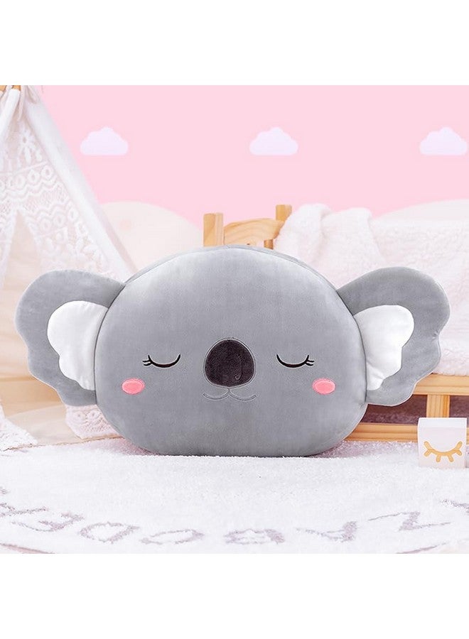 Kids Pillow Koala Plush Pillows Soft Toy Girl Gifts Gray 15 Inches