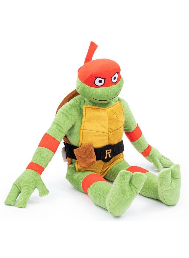 Nickelodeon Teenage Mutant Ninja Turtles Raphael Plush Pillow Buddy Super Soft Stuffed Character Pillow Polyester Microfiber 26 Inches