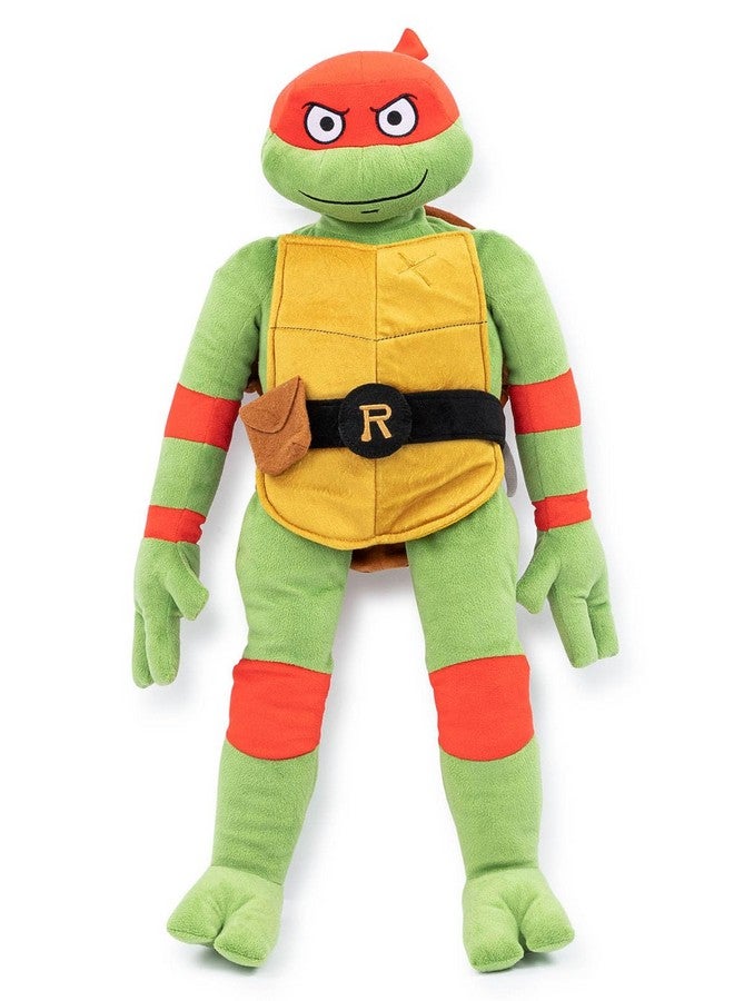 Nickelodeon Teenage Mutant Ninja Turtles Raphael Plush Pillow Buddy Super Soft Stuffed Character Pillow Polyester Microfiber 26 Inches