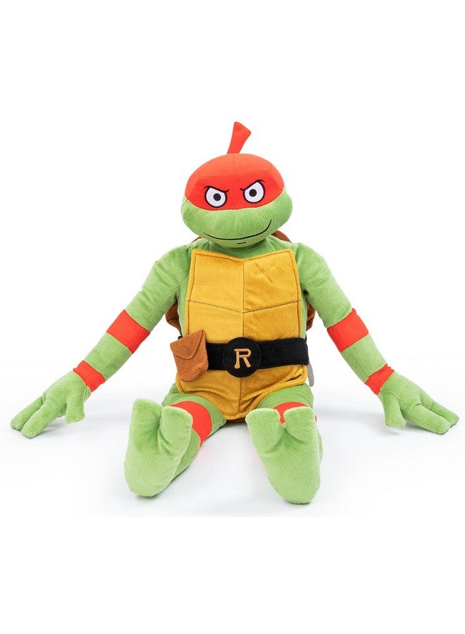 Nickelodeon Teenage Mutant Ninja Turtles Raphael Plush Pillow Buddy Super Soft Stuffed Character Pillow Polyester Microfiber 26 Inches