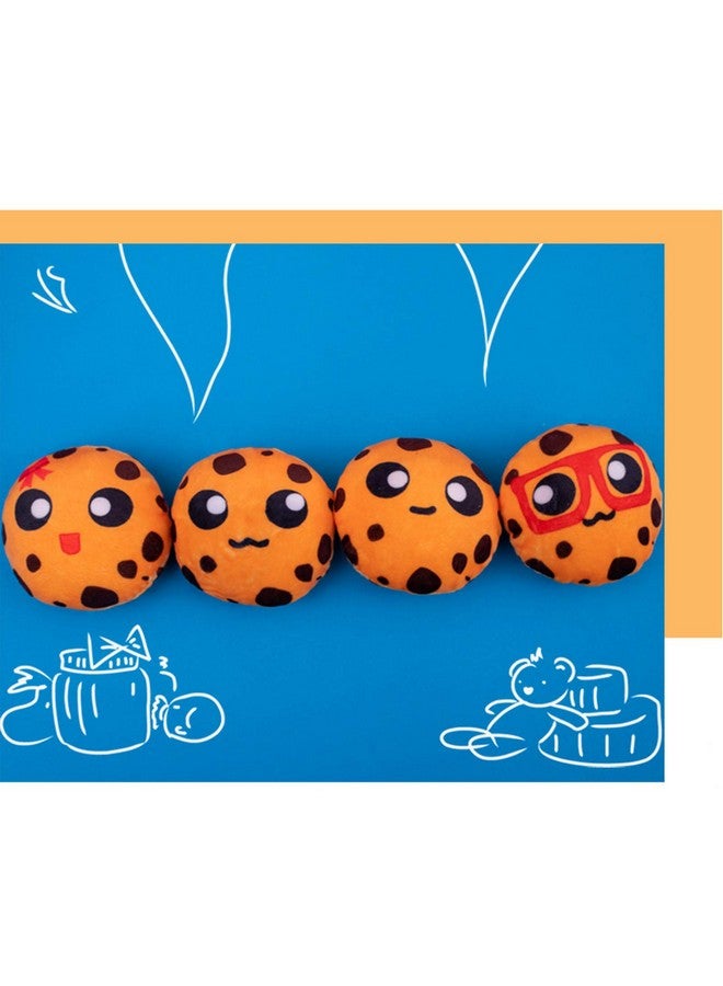 Plushies Doll A Bag Of Cookie Toy Stuffed Soft Snack Pillow Plush Yummy Food Toy For Birthday Gift Stuffed Toy Game Pillow Cushion Gift For Kids (Blue)