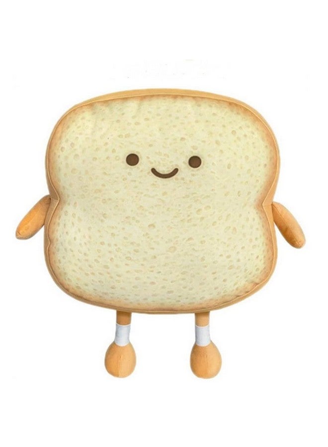 Toast Bread Pillow Funny Bread Shape Plush Toy Pillowfacial Expression Soft Toast Sofa Pillow For Kids Adults Gift Home Bed Room Decor