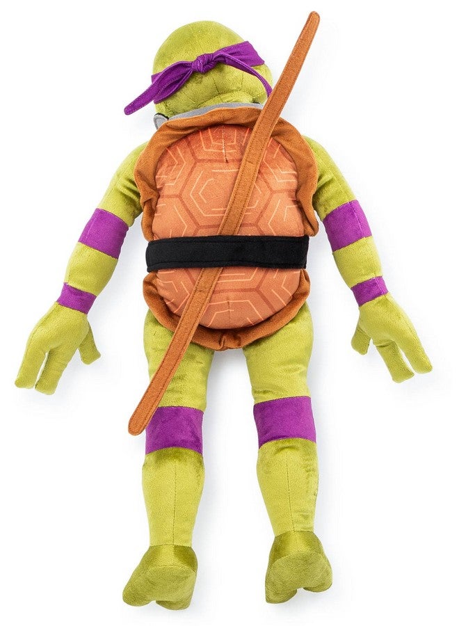 Nickelodeon Teenage Mutant Ninja Turtles Donatello Plush Pillow Buddy Super Soft Stuffed Character Pillow Polyester Microfiber 26 Inches