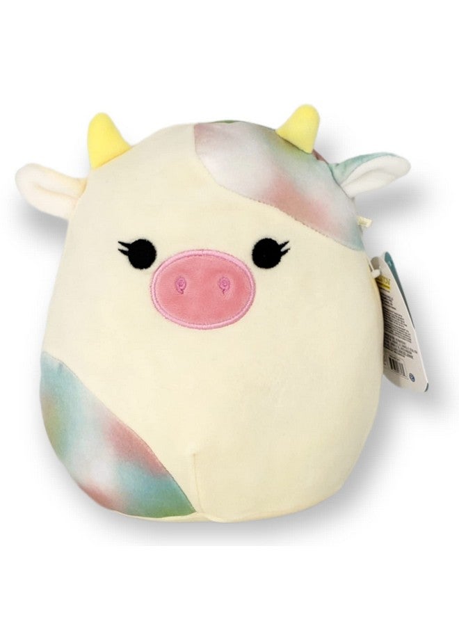 Kellytoys 8 Inch (20Cm) Candess The Cow Super Soft Plush Toy Animal Pillow Pal Buddy Stuffed Animal Birthday Gift