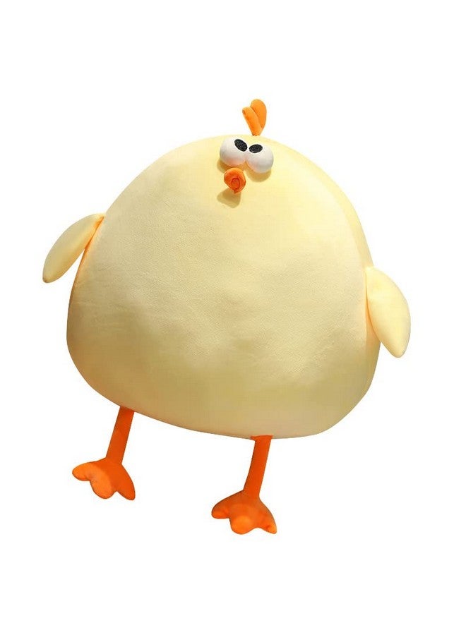Funny Fat Chicken Plush Pillow 17.7 Super Soft Simulation Mother Hen Doll Cute Plush Chicken Pillow Chicken Plush Neck Pillowyellow Chicken Stuffed Animal For Boys Girls Festival Gifts