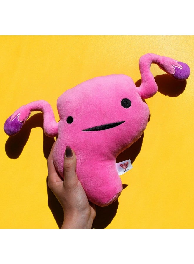 Uterus Plush Get A Womb Soft & Cuddly Plush Uterus Pillow Educational Stuffed Animals For Gynecology Residents Obstetricians Med Students Endometriosis Gifts