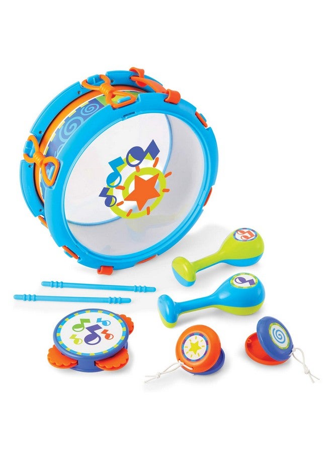 My First Drum Set 6 Instruments For Children Ages 2 Years And Older