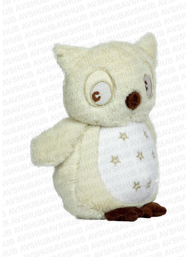 Soft Toy Snowy Owl Toys For Birthday Gifts For New Born Baby And Kids (White)