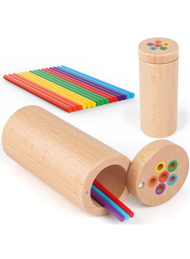 Montessori Toddler Toys For 2 3 Year Old Color Matching Fine Motor Toys For Toddlers 3 Sensory Toys Wooden Educational Toys For 2 Year Old