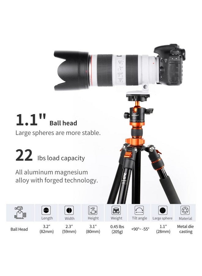 Professional 28Mm Metal Tripod Ball Head 360 Degree Rotating Panoramic With 1 4 Inch Quick Release Plate Bubble Level For Tripod Monopod Slider Camera Camcorder Up To 22 Pounds