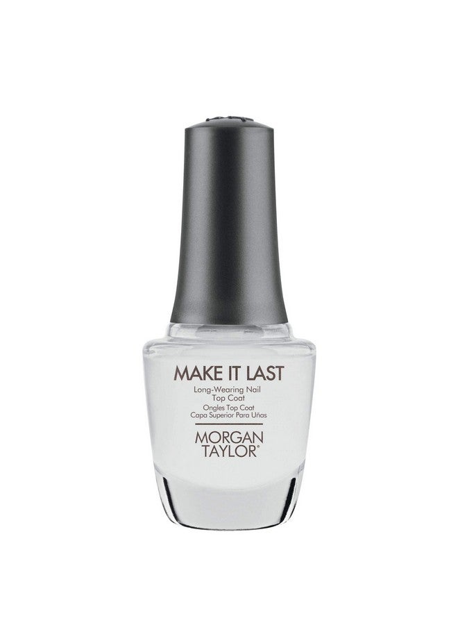 Nail Lacquer Make It Last Long Wear Top Coat Top Coat For Nails Long Lasting Nail Polish Fast Drying Nail Polish Strengthening Top Coat 0.5 Oz.