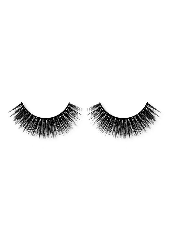 Linda Faux Mink Lashes Multipack Hybrid Effect Reusable Wispy & Natural Cruelty Free 15Mm 4 Pairs