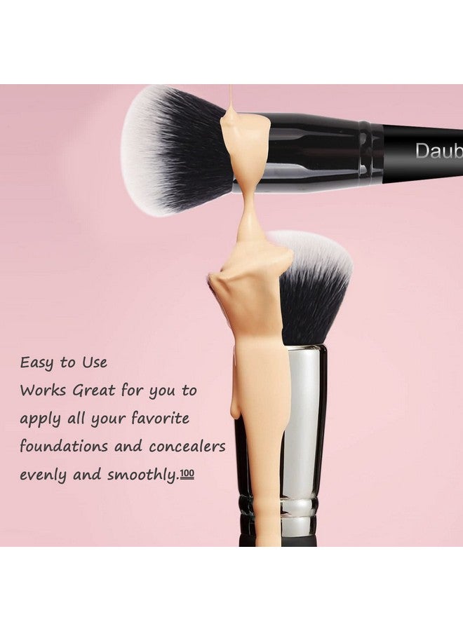 Makeup Brushes Daubigny Dualended Foundation Brush Concealer Brush Perfect For Any Look Premium Luxe Hair Rounded Taperd Flawless Brush Ideal For Liquid Cream Powderblending