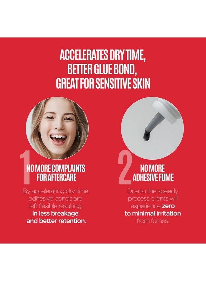 Super Bonder For Lash Extensions Lash Bonder For Eyelash Extensions Professional Use Faster Drying Improves Retention Waterproof Odourless No Irritation