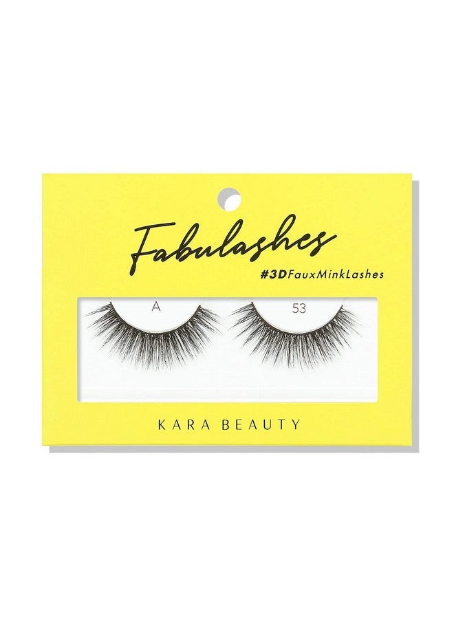 Fabulashes 3D Faux Mink False Eyelashes Style A53
