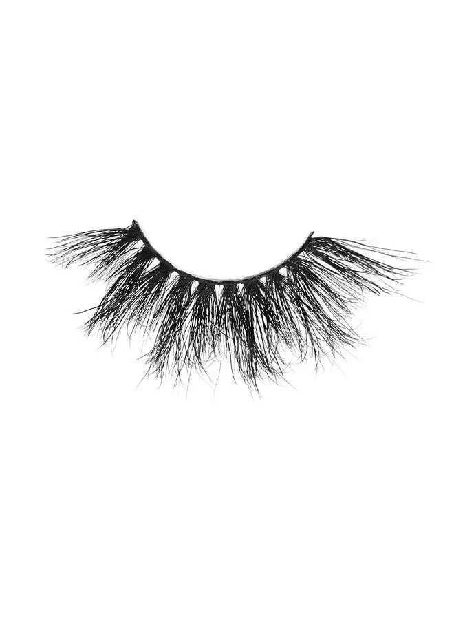 Cattitude 3D Lashes Venus Seduction Lashes 25Mm Reusable 100% Real Mink 3D Lashes Fluffy Cat Eye Look Volume Curl Lashes Multidimensional Rich Curl Tapered End Amour