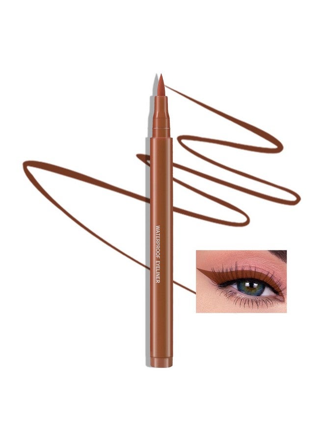 Colorful Liquid Eyeliner Matte Eye Makeup Liner Pen With Felt Tip Highly Pigmented And Long Lasting Eyeliner For Women