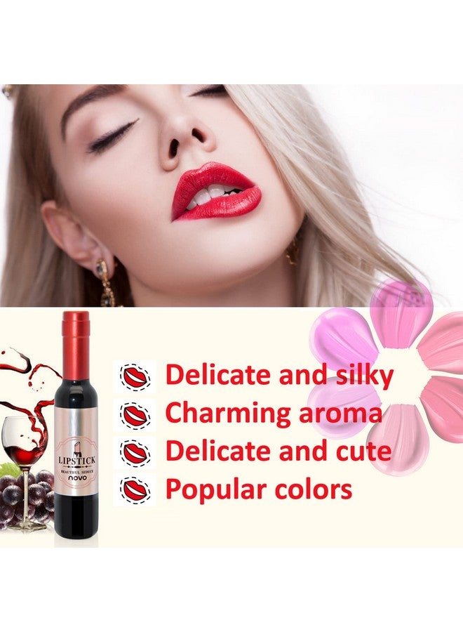 Wine Lip Tint6 Colors Wine Lip Gloss Setwine Liquid Lipstickliquid Wine Lip Glossmatte Lip Stain Long Lasting Waterproof Matte Lip Gloss Setcreates Natural Moisturizing Lip Gloss Easily