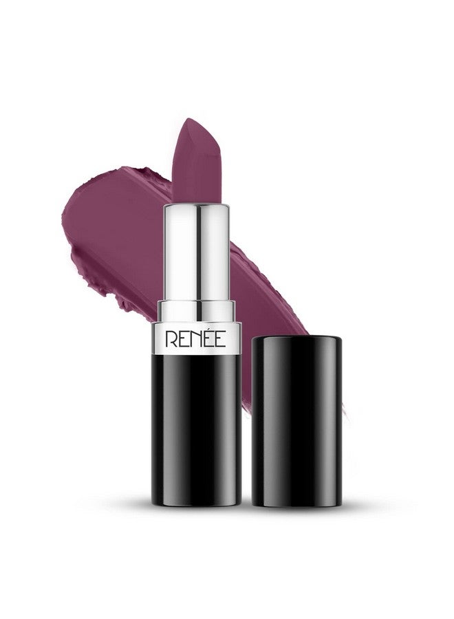 Stunner Matte Lipstick Your Highness 4Gm Intense Color Pay Off Full Coverage Long Lasting Weightless Velvety Formula With One Swipe Application Enriched With Vitamin E & Hyaluronic Acid