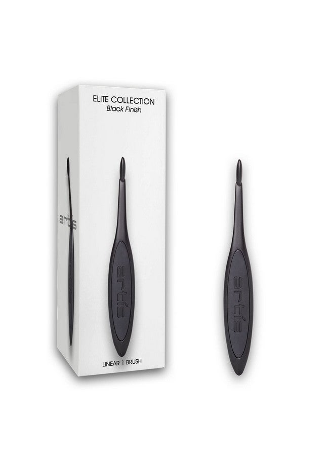 Elite Black Linear 1 Makeup Brush Perfect Precise Linersimilate Brow Lines Upper Lash Line Or Lower Lashes Ideal For Crisp Lines Special Effects Makeup