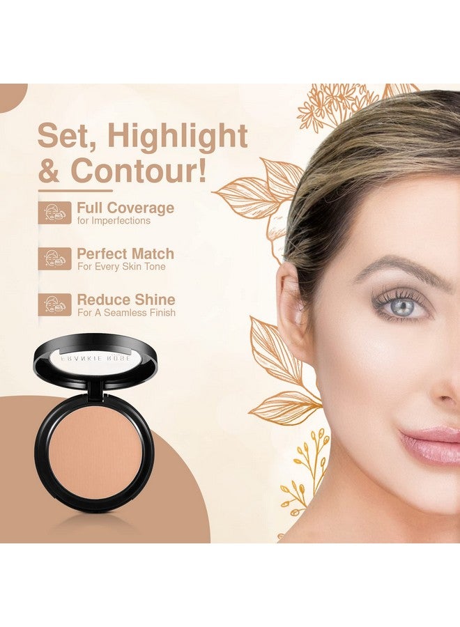 Powder Foundation Full Coverage Face Powder For Pores & Imperfections Evens Out Skin Tone & Shinecontrol 58 Grams (Buff)