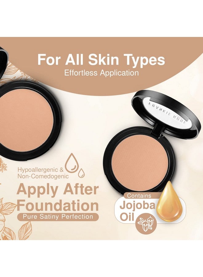 Powder Foundation Full Coverage Face Powder For Pores & Imperfections Evens Out Skin Tone & Shinecontrol 58 Grams (Buff)