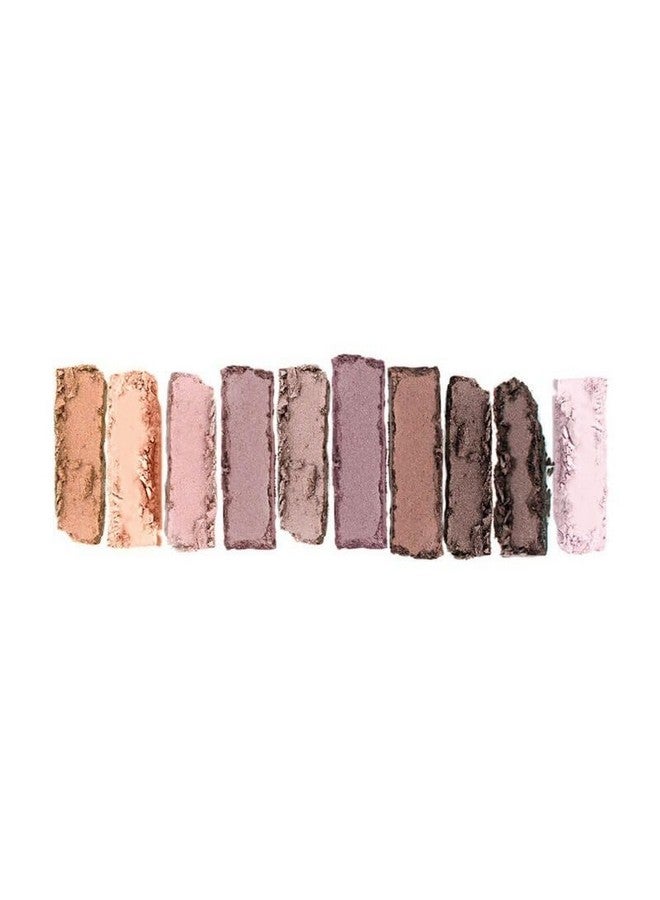 By Drew Barrymore Shimmer + Shade Eyeshadow Palette Neutral Colors + Ten Shades Mix + Layers Shades Easily Blendable + Rich Color Payoff Brush Included (Smoke Show)