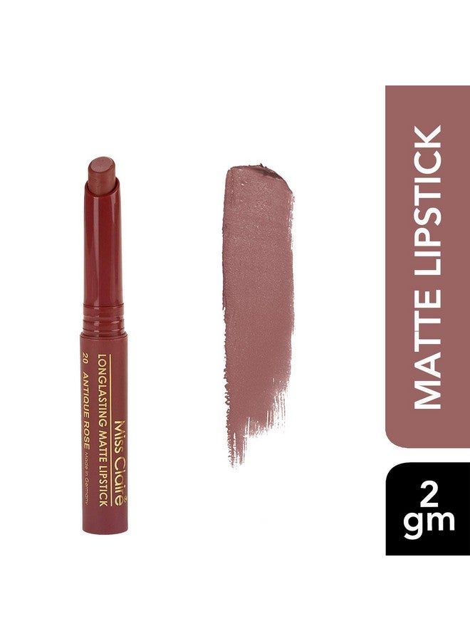 Longlasting Matte Lipstick 20 Antique Rose 2.5G