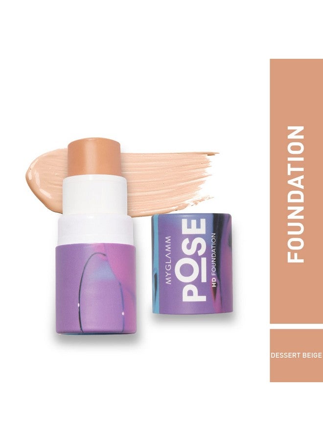 Pose Hd Matte Foundation Stick (Desert Beige 5.5 G)