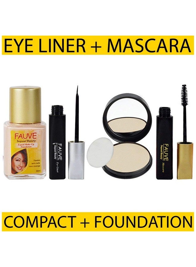 Eyeliner Mascara Foundation & Compact Powder