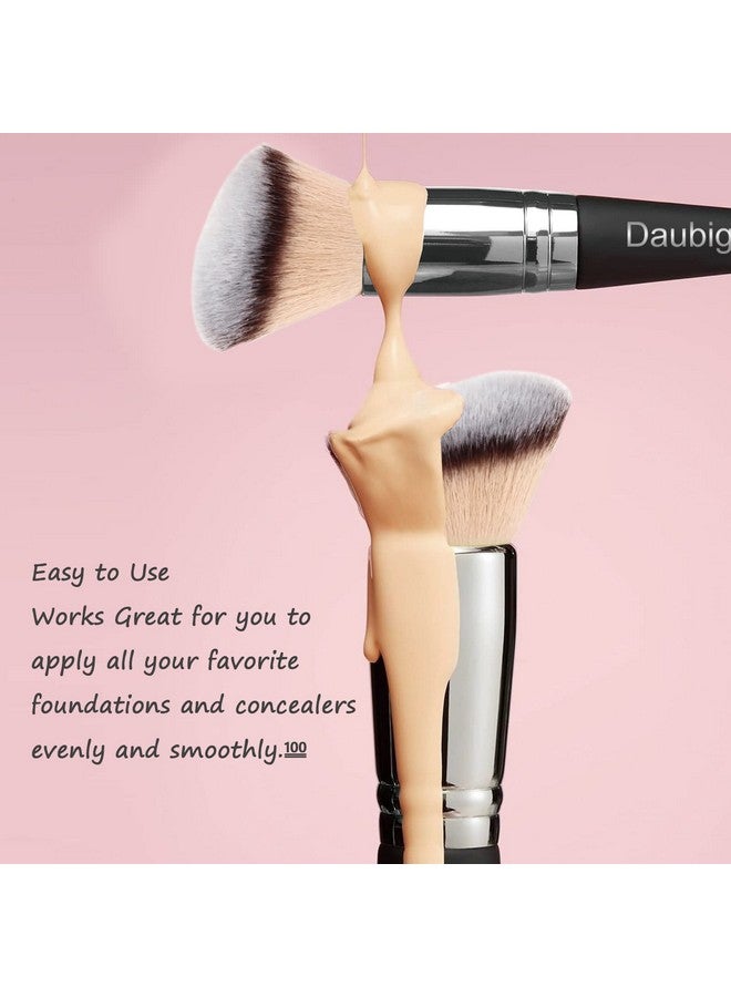 Makeup Brushes Daubigny Makeup Brushdualended Angled Foundation Brush Concealer Brush Perfect For Any Look Premium Luxe Hair Rounded Taperd Flawless Brush Ideal For Liquid Cream Powderblending