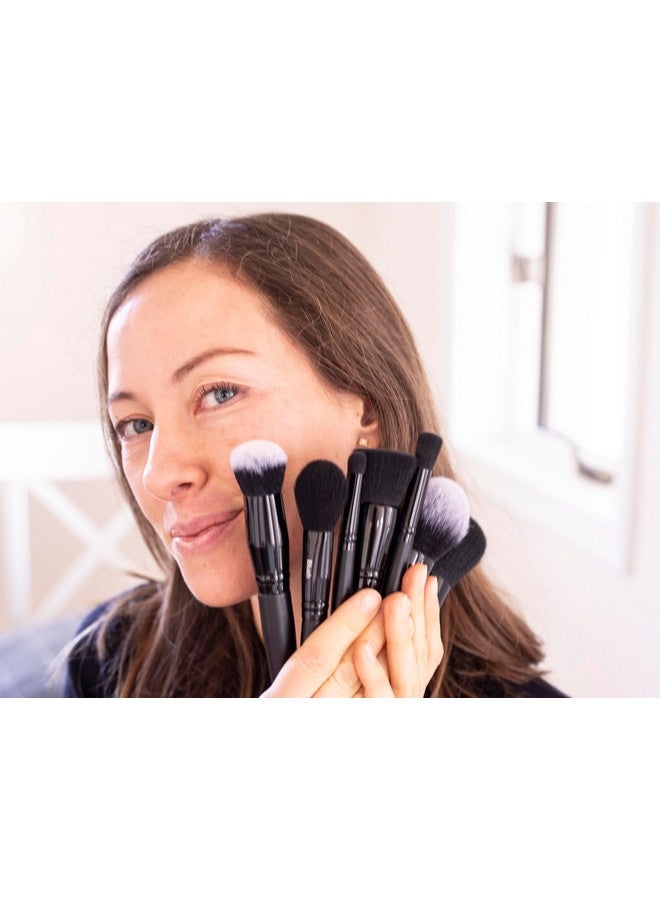 18Pc Makeup Brush Set Professional Makeup Brushes For Foundation Powder Blush Contour Eyeshadow Brow Lip Fan And More Total Makeup Brushes Set With Case Included By Existing Beauty