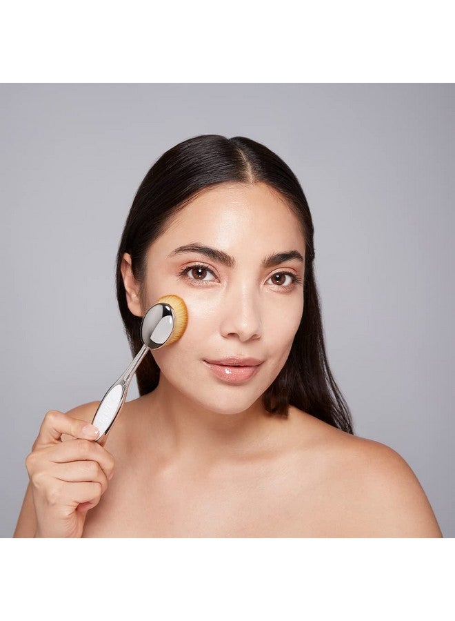 Elite Collection Oval Make Up Brush Oval 7 Mirror