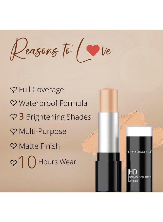 Hd Foundation Stick Fo Illuminating Full Coverage Finish With An Ultra Moisturizing Formula Create Full Glam Looks For Parties Brunch Dinners Office & Festivities On Budget
