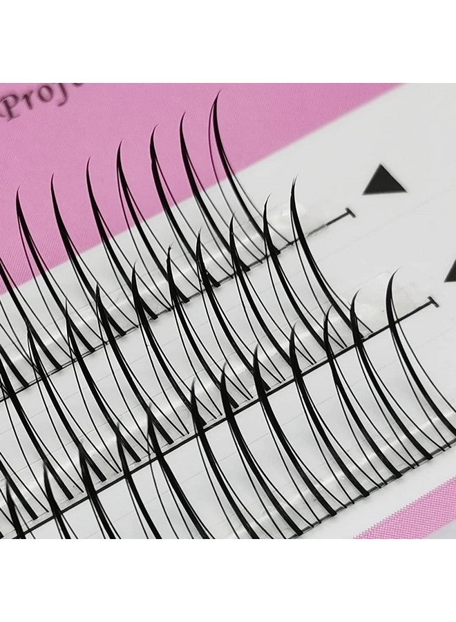 Fishtail Eyelash Extensions Mix Length Single Cluster Fans Eyelashes Fashion Fish Tail Fairy Eyelashes C Curl Super Natual Grafting Eyelash Dovetail Fly Eyelash Sharp Spikes/ A/M Type /22D Lashes