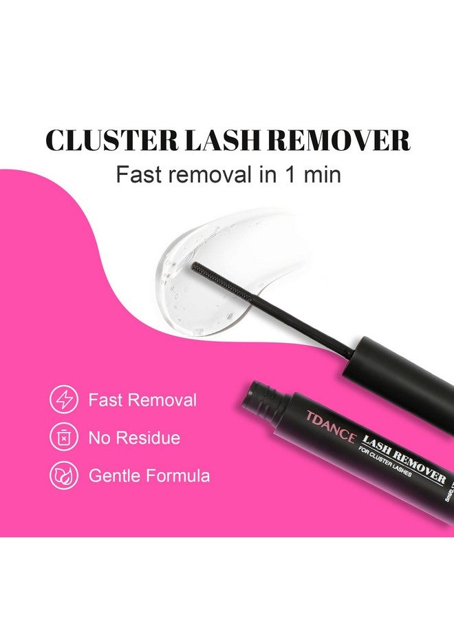 Diy Lash Extension Kit Cluster Lashes Kit With 1016Mm Mix Lash Clusters Lash Bond And Seal Lash Remover Lash Applicator For Diy Eyelash Extension Kit At Home(30D+40Dc1016Mixall Kit)