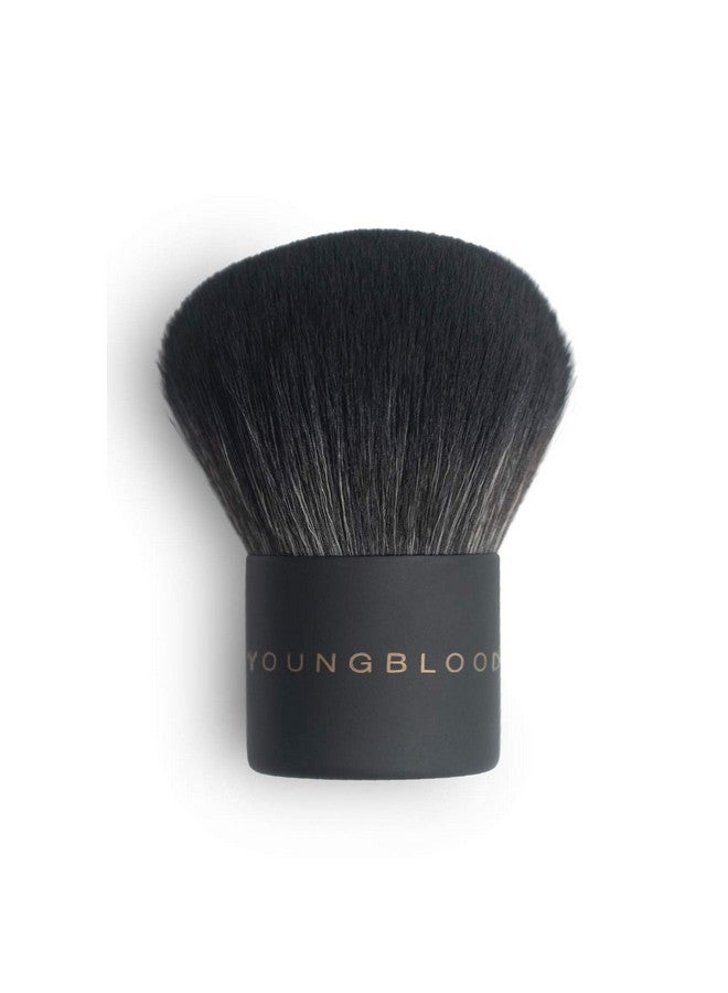 Luxe Foundation And Face Brushes Liquid Powder Foundation Brush Concealer Brush Highlight And Contour Brush Vegan Crueltyfree (Yb1 Kabuki)