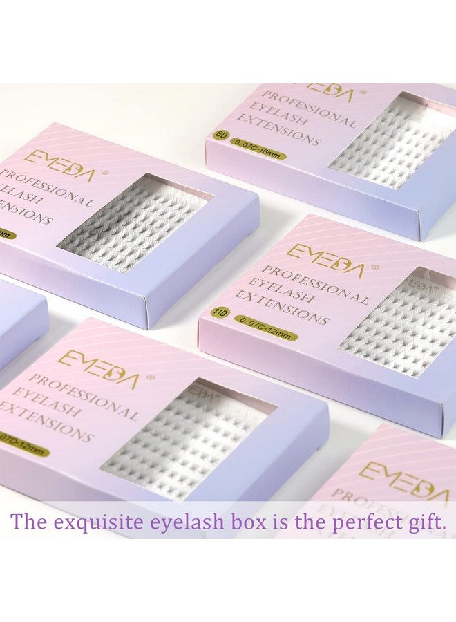 180 Fans Premade Fans Eyelash Extensions Pointy Base Thin Base 8D Stable C Curl Premade Lash Extensions Fans Pre Fanned Volume Lash Extensions (8D 0.07 C Mix 814Mm)
