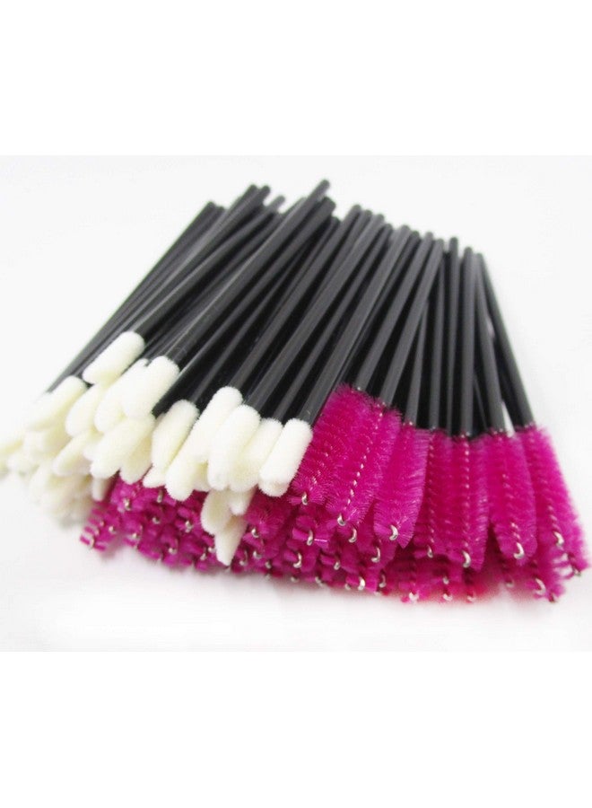 100Pc Eyelash Brush Lip Brush Disposable Mascara Wands Eyebrow Brush Eyelash Spoolies For Eyelash Extensions Makeup Tool Disposable Makeup Applicator Kitc