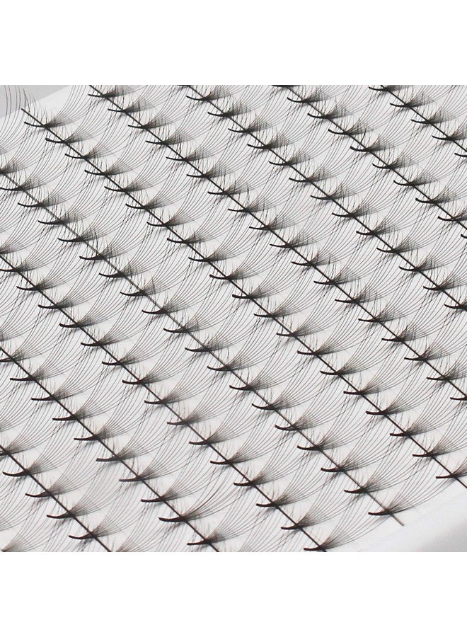 11Rows220Pcs 10D Large Tray Grafting Long Stem Premade Volume Fans Eye Lashes Extensions Thickness 0.07Mm D Curl Soft And Light Individual False Eyelashes Cluster 1018Mm Available (16Mm)