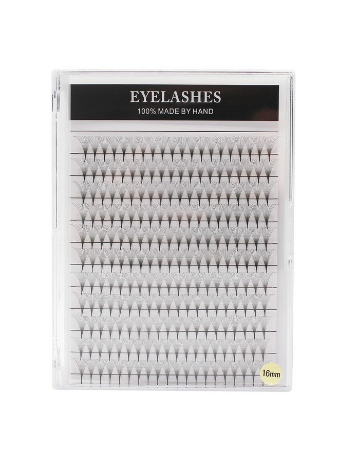 11Rows220Pcs 10D Large Tray Grafting Long Stem Premade Volume Fans Eye Lashes Extensions Thickness 0.07Mm D Curl Soft And Light Individual False Eyelashes Cluster 1018Mm Available (16Mm)