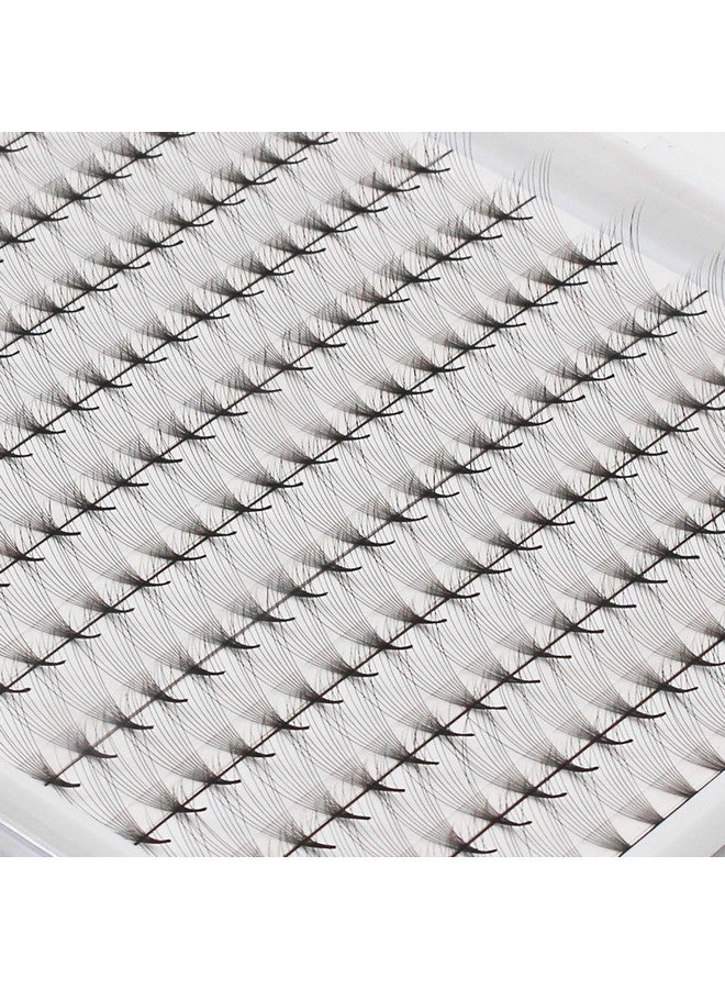 11Rows220Pcs 10D Large Tray Grafting Long Stem Premade Volume Fans Eye Lashes Extensions Thickness 0.07Mm D Curl Soft And Light Individual False Eyelashes Cluster 1018Mm Available (16Mm)