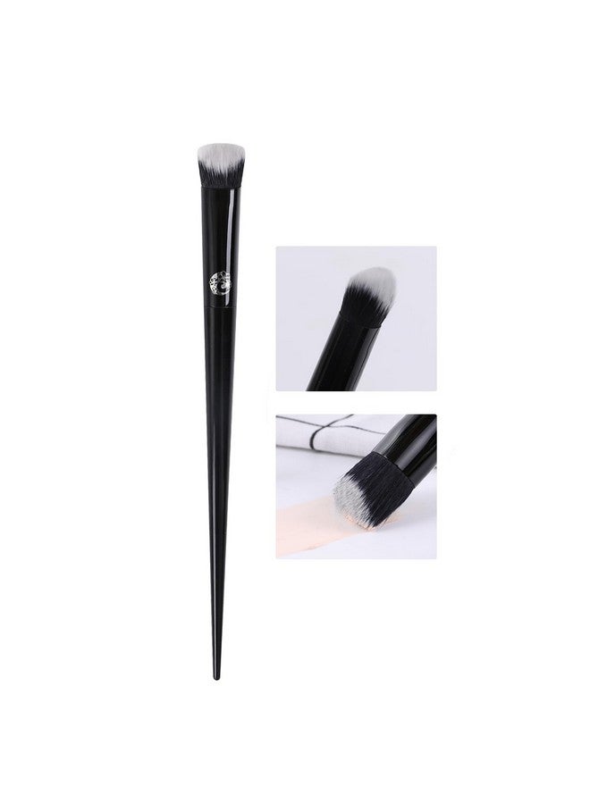 Nose Contour Brush Angled Concealer Brush For Under Eye Ance Spots Concealing Blending Setting With Liquid Cream Powder Cosmetics Vegan Face Makeup Brush