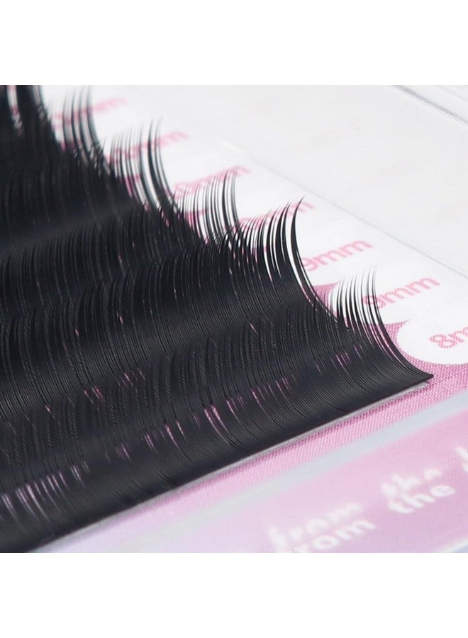 16 Rows Volume Classic Eyelash Extension 0.05 D Curl 815Mm Mixed Length Matte Black Individual False Eye Lashes Extension Salon Use Natural Soft Fake Eyelashes Supplies (0.05 D 815Mm Mix)